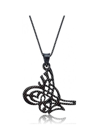 925 Ayar Gümüş Tuğra Kadın Gümüş Kolye Pt2610243 599599 Gümüş