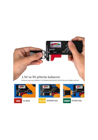 Wellhise Bt-168 Pil Test Cihazı