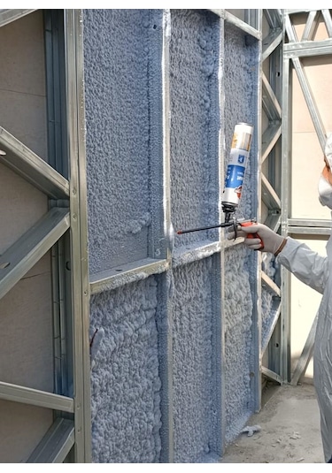 Poliüretan Termal Yalıtım Sprey Köpük 5adetx930gr Tabancalı