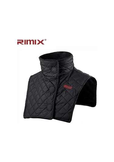 Skycity Kış Motosiklet Manzarası: Kalın Yün Döşeme, Rüzgar Engeli, Boyun Korumalı, Sıcaklık Sağlayan Siyah Universal Boy Tunik