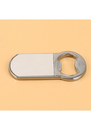 Gatherco 10 Adet Süblimasyon Boş Şişe Açacağı Metal Şişe Açacağı Buzdolabı Mıknatısı Kare Diğer