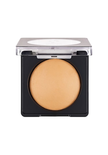 Flormar Yoğun Pigmentli Fırınlanmış Mat Pudra  - Baked Powder - 034 Honey Beige - 8682536053617