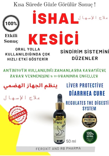Feroxit Black İshal Kesici Karaciğer Koruyucu Sindirim Sistemi
