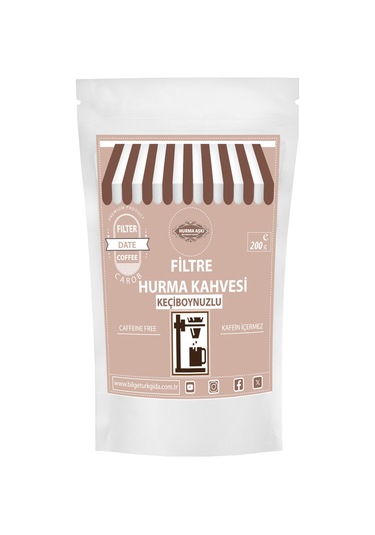 Hurma Aşkı Filtre Hurma Kahvesi Keçiboynuzlu 200 G