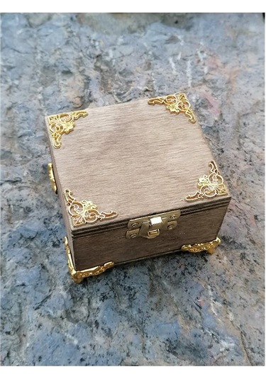 Mini Takı Kutusu, Hediye Kutusu, Yüzük Muhafaza Kutusu