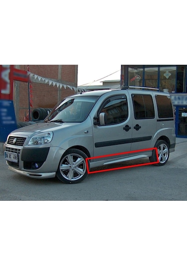 Fiat Doblo 2 Marşpiyel Sağ Sol Takım Fiberglass Boyasız