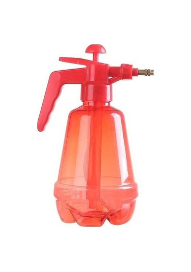 Trendooze Yüksek Kapasiteli Şeffaf Sulama Kabı - Kırmızı, 2.5l Model