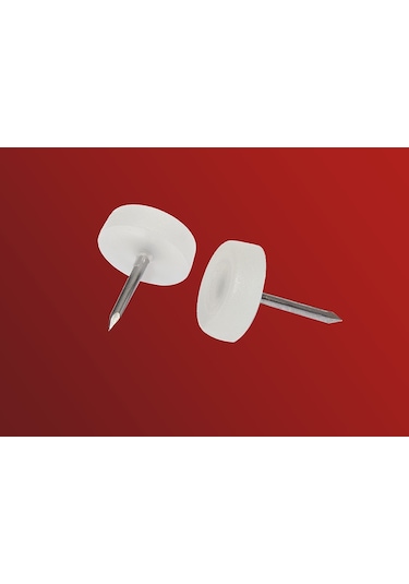 Pakette 500 Adet Çivili Ayak Masa Sandalye Zemin Koruyucu Şeffaf