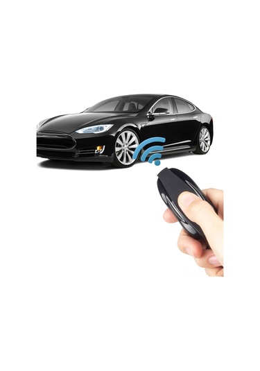 Padalink Tesla Model X Anahtarlık Kılıfı - Çizilmeye Karşı Silikon Koruma Siyah, Mavi, Kırmızı