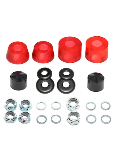 Homyl Kaykay Kamyon Burçları Kiti Açık-kırmızı-11-mm Açık Kırmızı Çok Renkli