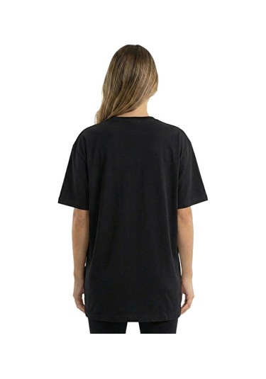 Musclecloth Training Kadın Oversize T-shirt Siyah