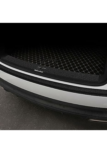 Teltree Karbon Fiber Araba Kapı Basamak Koruyucu Filmi 7cm 5m - Sürtünme Ve Suya Dayanıklı, Kaymaz Dokulu, Kolay Kurulum - İki Paketli