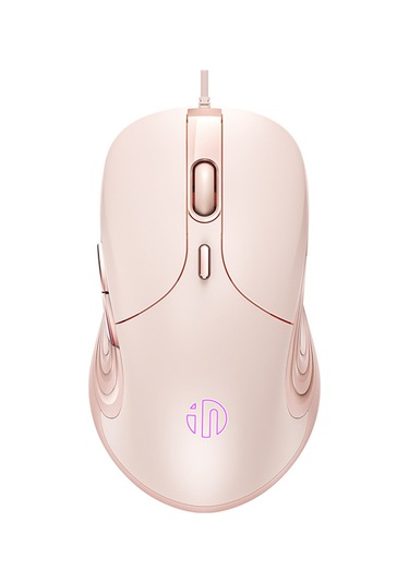 Inphıc B8 Usb Kablolu Fare Kızlar Kadınlar İçin 7200 Dpı 6 Anahtar Dilsiz Oyun Fare Dizüstü Bilgisayar İçin