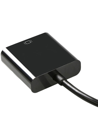 Homyl Kablo - Vga 1080p Video Kablosu, Masaüstü Pc Için Siyah