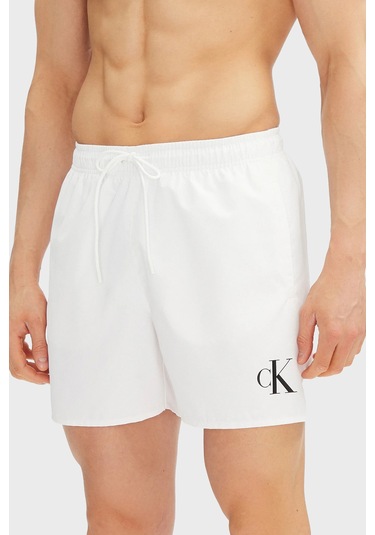 Calvin Klein Erkek Mayo Short Km0km01101 Ycd Beyaz Beyaz Calvin Klein Erkek Mayo Short Km0km01101 Ycd Beyaz Beyaz