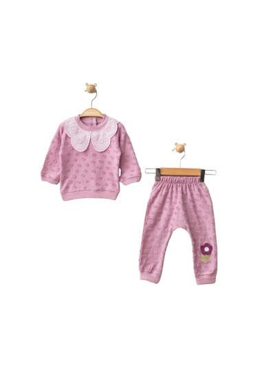 Kız Çocuk 2li Takım Lila
