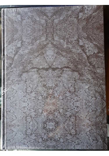 Defter Çizgili 400 Yp 20x28 Ebat A4 Sert Kapak Mermer Desen