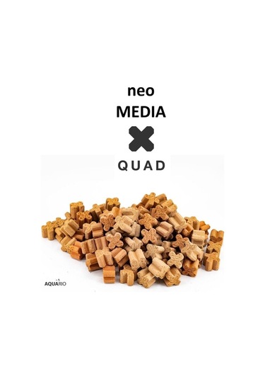 Aquario Neo Media Quad Pure S 1lt. 700gr. Açık