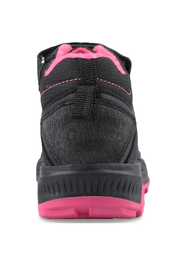 Slazenger KENTON I Çocuk Cırt Cırtlı Siyah - Fuşya Bot