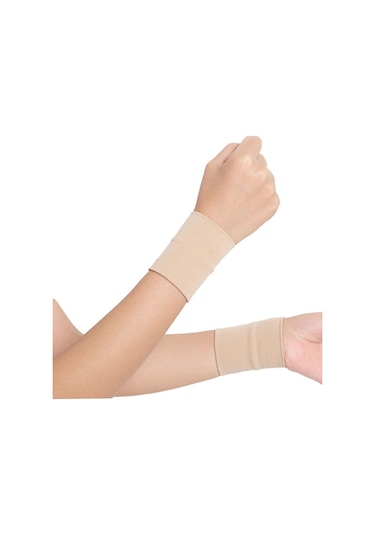 Xxl-1pc Spor Ter Bandı Bileklik Bilek Koruyucu Spor Salonu Koşu Spor Güvenlik Bilek Desteği Sarıcı Bandaj-bbx43-skin Çok Renkli