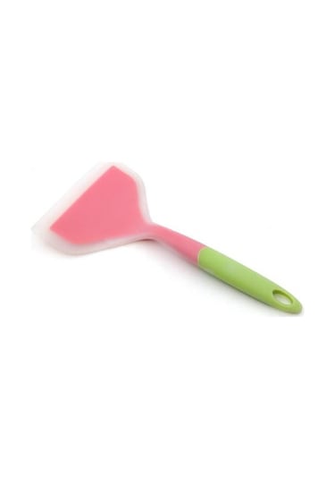 Yeşil 1 Adet Turner Kürek Sıcaklığa Dayanıklı Yapışmaz Tava Silikon Spatula Pişirme Gereçler Mutfak Için