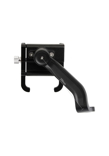 Gub Pro2 Alüminyum Alaşımlı 360 Derece Dönen Motosiklet Telefon Tutucu Siyah Siyah