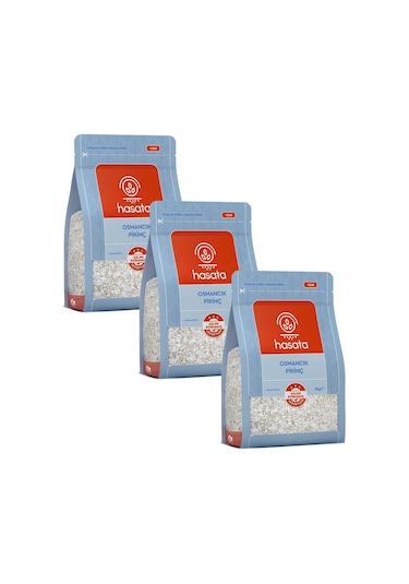 Hasata Osmancık Pirinç 3 x 1 KG