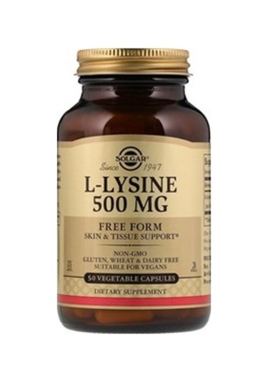 Solgar L-lysine 500 Mg 50 Kapsül Diğer