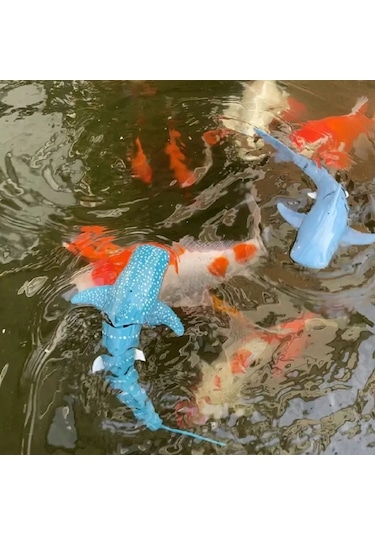 Akıllı Rc Köpekbalığı Balina Sprey Su Komik Oyuncak Uzaktan Kumandalı Tekne Rc Spot Whale