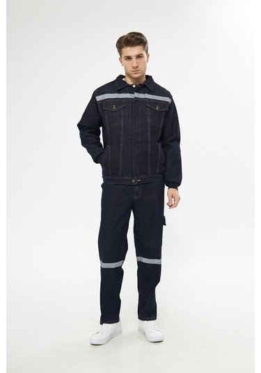 İş Elbisesi Mont Pantolon Takım Reflektörlü