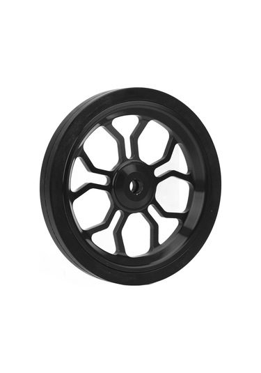 Geeroyoo Brompton Çekici Tezgahı İçin Cnc Alüminyum Alüminyum Kolay Tekerlek - Pürüzsüz Yürüyüş, Dayanıklı Ve Taşınabilir, Siyah Siyah