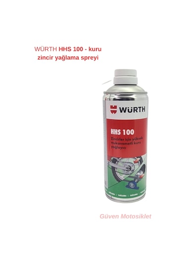 Würth Kuru Zincir Yağlama Spreyi 400ml
