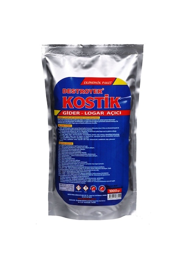 Destroyer Kostik Gider Logar Açıcı 1 KG