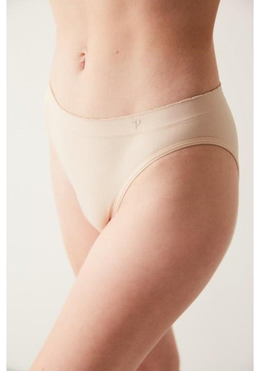 Basic Bej Slip Külot