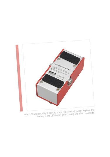 Geeksen Gitar Efektleri Gecikme Tap Tempo Elektrik Gitar Aksesuarları Elektrik Gitar Pedalı Gecikme Efektörü Kırmızı
