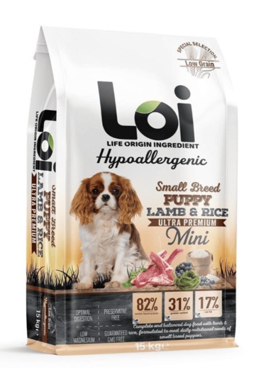 Loi Mini Irk Yavru Köpek Kuzulu 15kg