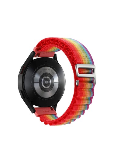 Watch 20mm Kr410 Kumaş Kordon - Gökkuşağı 1 Diğer