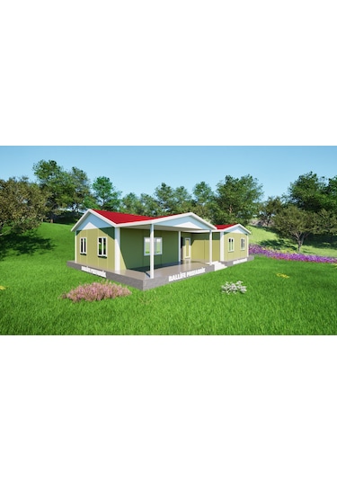 Ballife Prefabrik 123 M2 Standart Prefabrik Konut