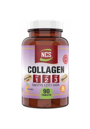 Ncs Hidrolize Collagen Type 1-2-3 Vitamin C 90 Tablet + Hap Kutusu