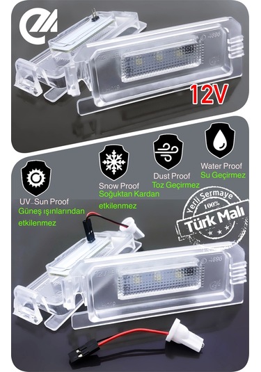 Hyundai Tucson Nx4 2020-2022 Canbus Led Plaka Aydınlatma Ledi Lambası