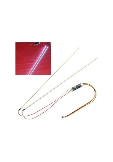 Szypzstore 6x Beyaz Led Ayarlanabilir Arka Işık Yükseltme Kiti Işık Monitör Desteği 17 Inç 19 Inç 22 Inç 490 Mm Mjı79k Beyaz