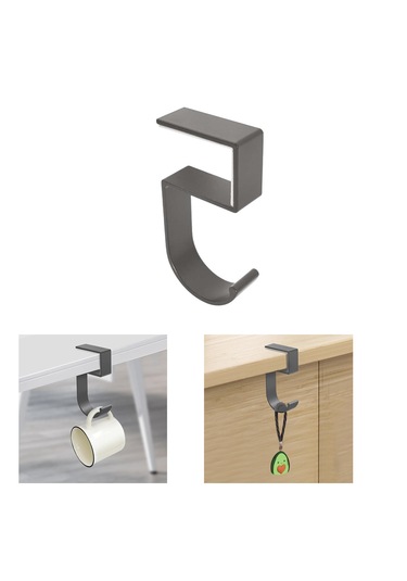 Masaya Monte Çanta Kulaklık Eşya Poşet Vb Tutucu Askı- Al4787 Gri