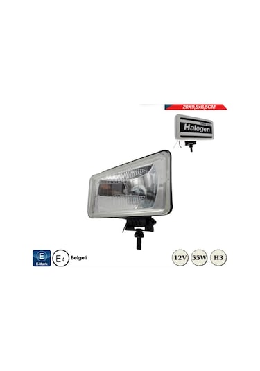 Carub Sis Lamba Comet 550 20x9,5x8,5 Kapaklı Beyaz