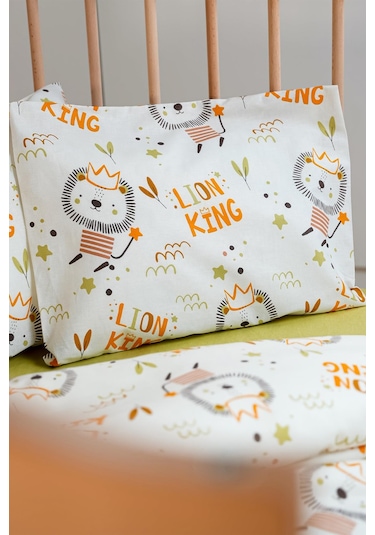 Cotton Collection Pamuk Bebek Nevresim Takımı Lion