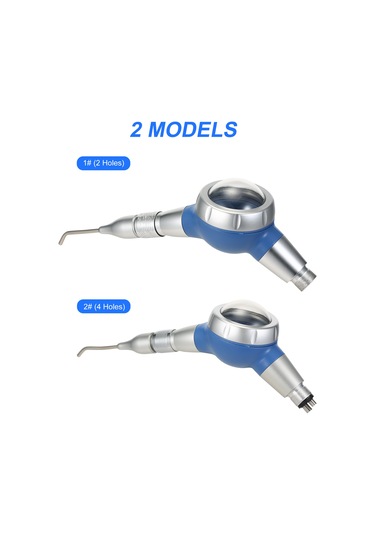 Skycity Dental Metal Air Prophy Kit: 2 Delikli, 360 Döner, Homojen Dağılım, Ters Emme Engeli, Kolay Kurulum Ve Temizlik