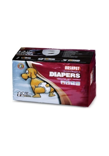 Hushpet Köpek Alt Tuvalet Bezi 12'li XL Boy