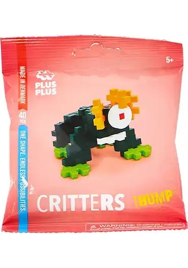 Plus-plus - Bag Critters Thump - 40 Pcs