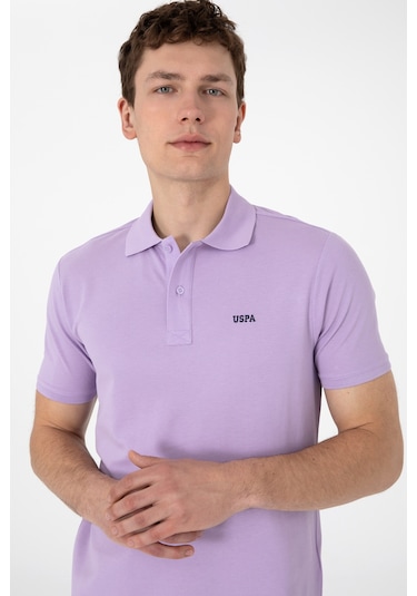 U.S. Polo Assn. Erkek Regular Fit Polo Yaka Lila Basic Tişört 50306007-VR034 U.S. Polo Assn. Erkek Regular Fit Polo Yaka Lila Basic Tişört 50306007-VR034