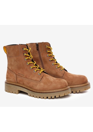 Greyder Erkek Taba Hakiki Deri Military Bot 5k1ub18872 1137 Deve Tuyu