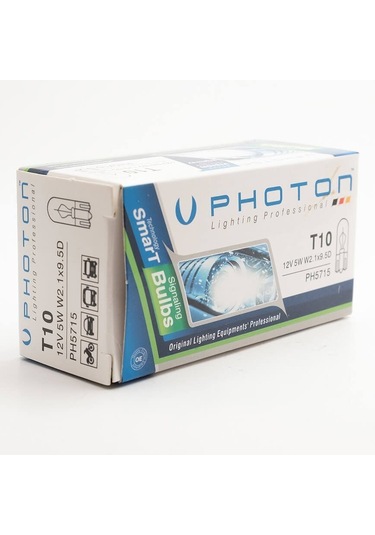 Photon T10 12V W5W Dipsiz Standart   Ampul